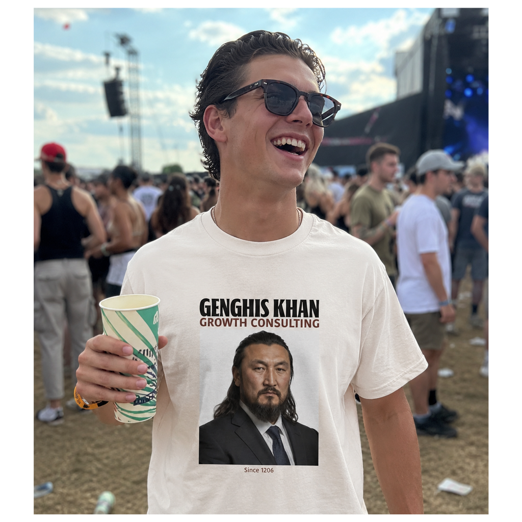 Genghis Khan Growth Consulting Unisex T-Shirt