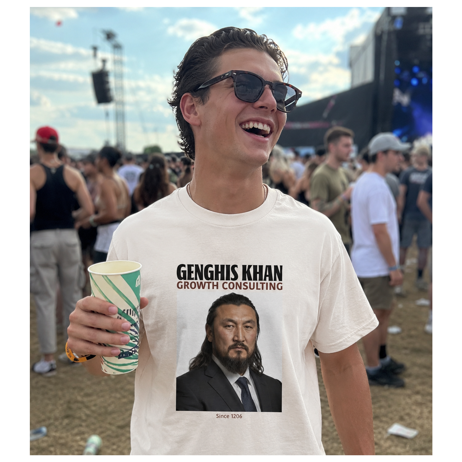 Genghis Khan Growth Consulting Unisex T-Shirt